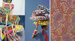 motif ethnique wax paisley textileaddict