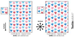 sens de lecture motif allover concours textile addict 2026