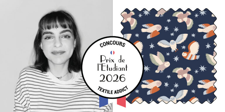 laureat etudiant concours textile addict 2026