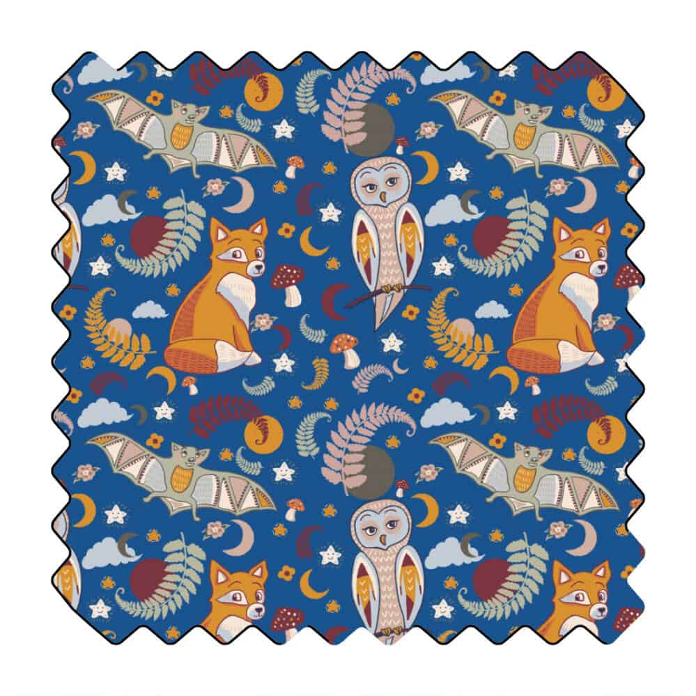 Dans la forêt colorée