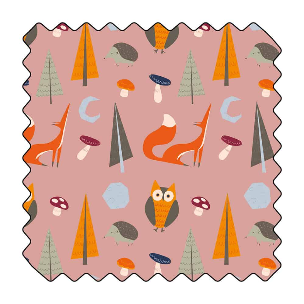 Doux réveil sous la lueur rose