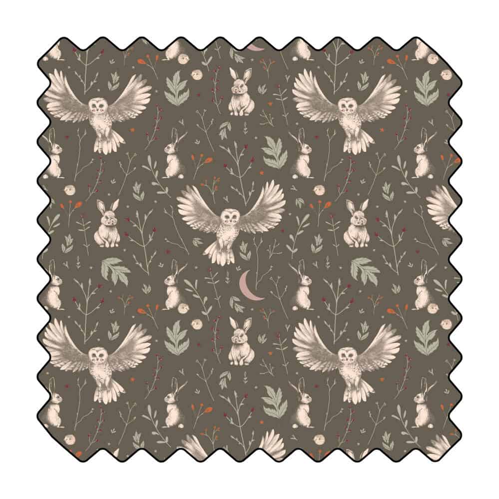 Les animaux au crépuscule.