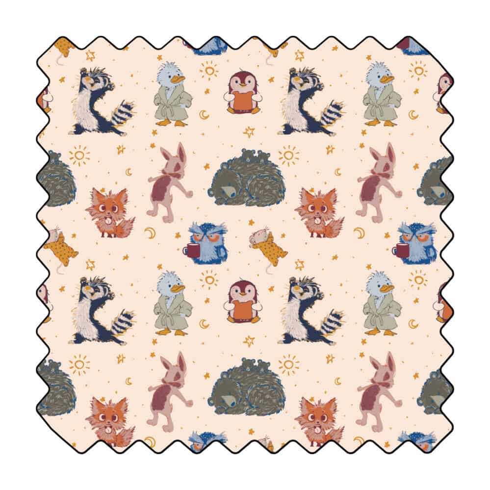 " Les animaux sortent au crépuscule - le réveil "