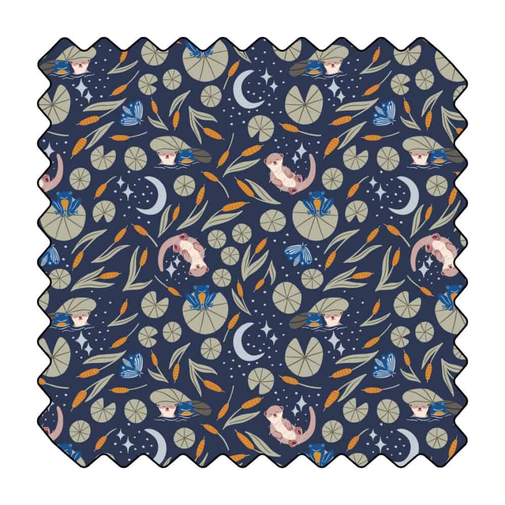 Rivière au clair de lune